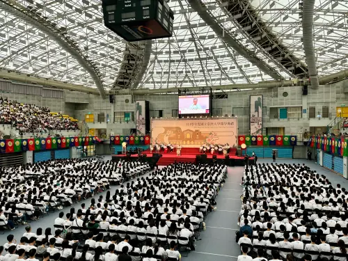 ▲臺灣大學今日舉辦開學典禮。（圖／台灣大學）