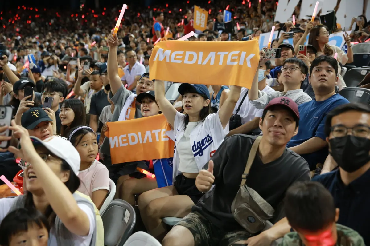 ▲聯發科澄清市場傳言。圖為聯發科日前在棒球家庭日畫面。（圖／聯發科技）