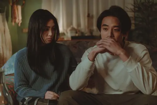 ▲雷嘉汭（左）和初孟軒（右）在《詭鄉》再度合作，彼此都有不一樣的演出。（圖／一群獨角鯨娛樂提供）