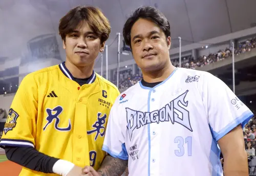 影／中信兄弟球迷太感人！林智勝應援曲響徹大巨蛋　敲安全場鼓掌
