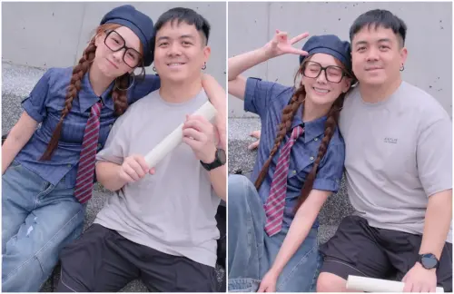 ▲解婕翎交往2年放閃六嘆　拉鍊沒拉糗翻（圖／解婕翎IG＠dollshin）