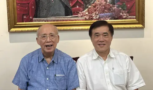 表態選國民黨主席近了？郝龍斌拜會吳伯雄　談話內容曝光
