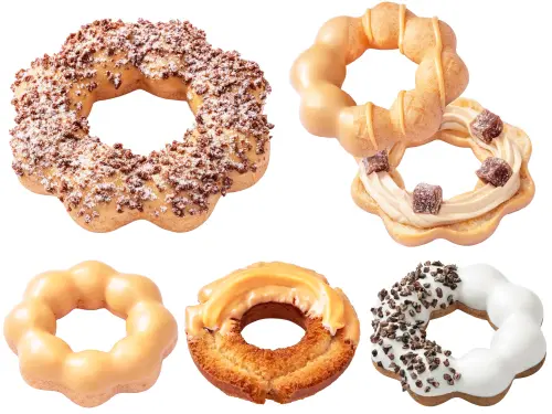 ▲Mister Donuts奶茶季甜甜圈45元～55元。（圖／Mister Donut提供）