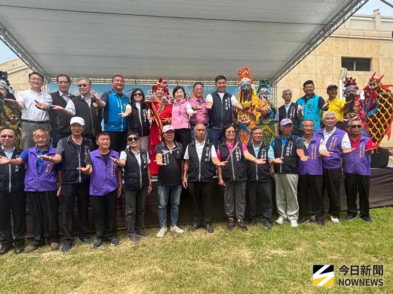 ▲2025台中國際糕豐會9/13大安登場，台中觀旅局長陳美秀與地方人士歡迎全台遊客走進大安，體驗大安觀光魅力。（圖／記者金武鳳攝，2025.9.1)  