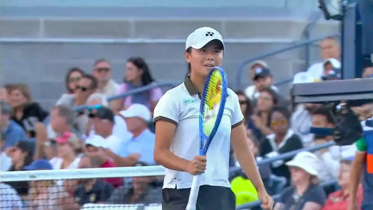 ▲2025年美國網球公開賽（US OPEN），台灣女雙好手吳芳嫺與匈牙利搭檔施托拉（Danny Stollar）在今（2）日16強迎戰巴黎奧運女雙金牌義大利第2種子勁敵組合保莉妮（Jasmine Paolini）／艾拉妮（Sara Errani），兩邊你來我往激戰三盤，但吳芳嫺仍以1：6、6：2、3：6敗下陣來，無緣8強。（圖／取自吳芳嫺臉書）