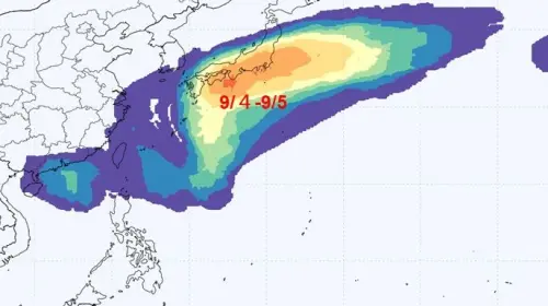 日本天氣小心了！琵琶颱風恐生成「路徑直撲」　5地區風雨最劇烈
