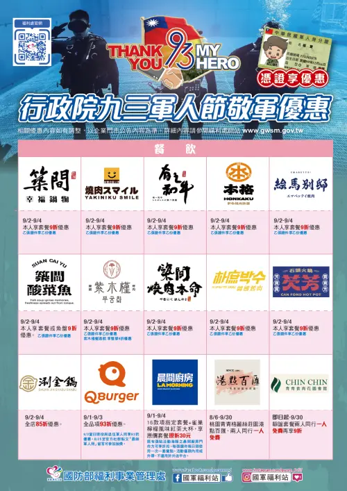 ▲（圖／取自國防部福利事業管理處gwsm.gov.tw）