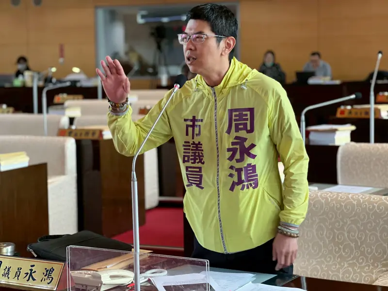 ▲議員周永鴻議會提案，呼籲市政府應比照「台中花博」政策，讓市民憑身分證即可不限次數免費參觀台中海洋館(圖／周永鴻提供2025.9.2)