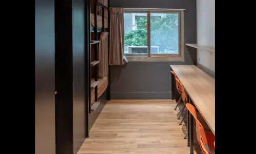 ▲蔡英文分享逢甲大學宿舍。（圖／蔡英文社群媒體）