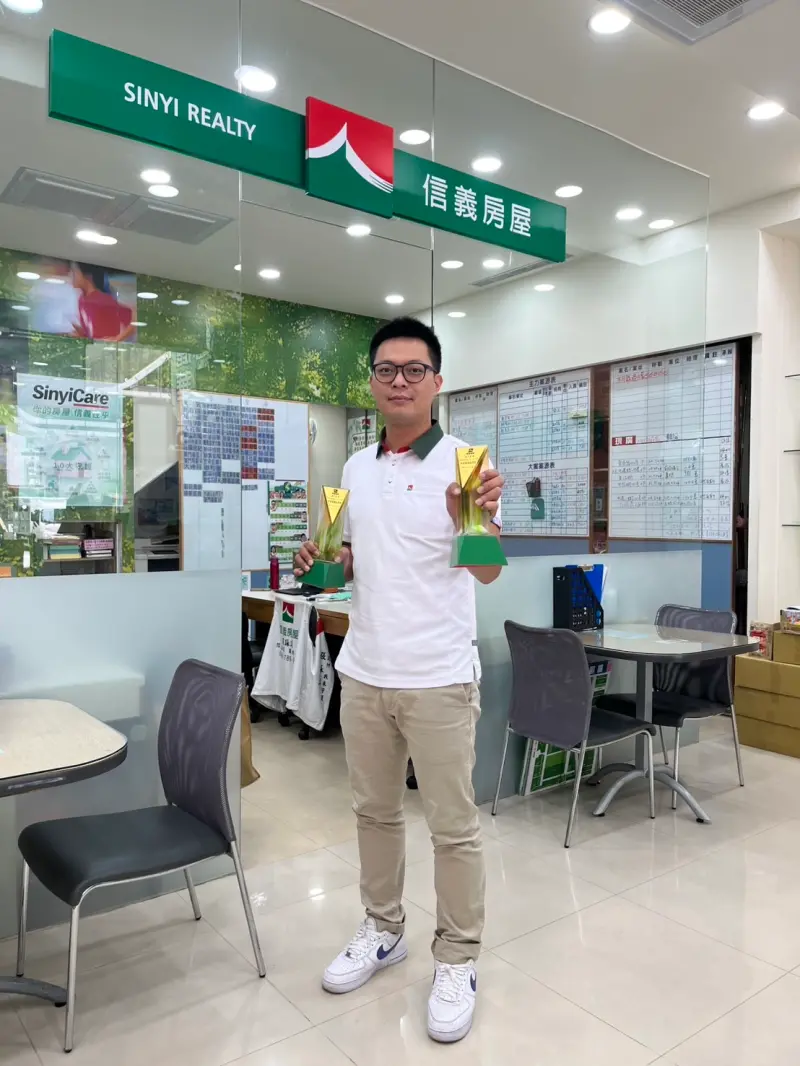 ▲信義房屋新莊店專案經理黃宗聖以充足的準備、細膩的關懷，成為客戶房產買賣路上最可靠的顧問與朋友。（圖／信義房屋提供）