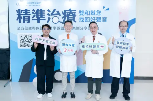 ▲醫師提醒，出現沙啞超過2週、或喉嚨不適狀況，建議儘速就醫。（圖／雙和醫院提供）