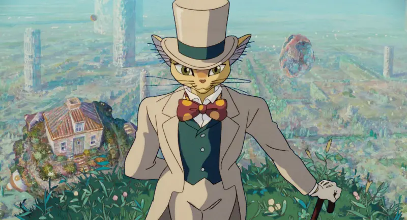 ▲動畫《心之谷》中貓男爵的配音員露口茂離世，享耆壽93歲。其實他早在今年4月離世，不過直到近日才被日媒報導。（圖／翻攝自X）