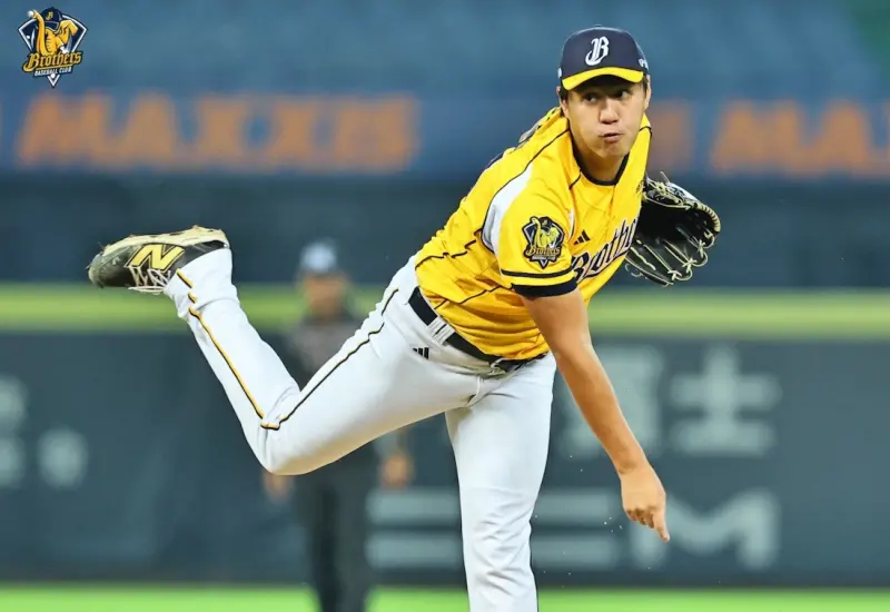 ▲中信兄弟本土王牌鄭浩均繳出5局無失分，搭配4位牛棚投手一分未失，聯手送給富邦悍將近期一波8連敗。（圖／中信兄弟提供）