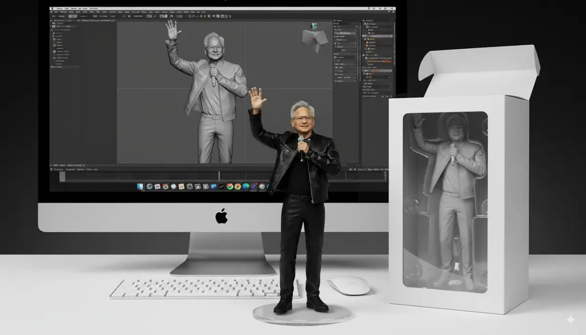 ▲Gemini公仔生成圖片最近在社群平台爆紅，被網友封為是最強圖片生成引擎，完勝過去超夯的ChatGPT「GPT-4o」圖像生成功能。（圖/記者張嘉哲AI製圖）