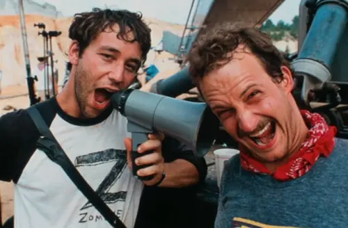 ▲美國電影人史考特史匹格（右）（Scott Spiegel）（圖／翻攝自X@BDisgusting）