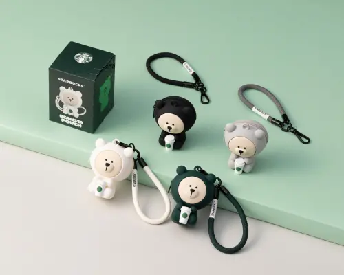 ▲星巴克Bearista小熊，長6.7cm×寬6.1cm×高9.5cm。只送不賣。（圖／星巴克提供）