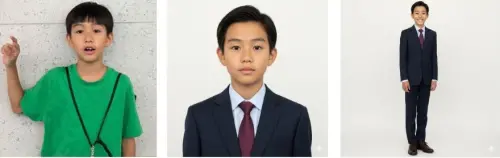 ▲一般生活照改為證件照。（圖／Gemini 生成）