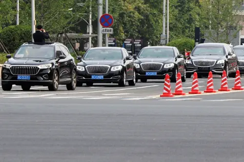 中國九三閱兵獨裁三巨頭同框！金正恩隨行座車車牌號碼有玄機
