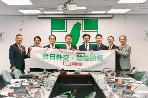 ▲民進黨今（3）日與日本自由民主黨於民進黨中央黨部舉行「台日外交、防衛政策意見交流會」。（圖／民進黨提供）