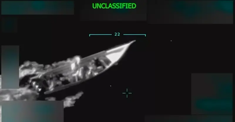 ▲美國總統川普2日宣布，在他的命令下，美軍擊沉一艘委內瑞拉販毒組織「阿拉瓜火車」（Tren de Aragua）駛向美國的運毒船。（圖／翻攝自川普Trump social）