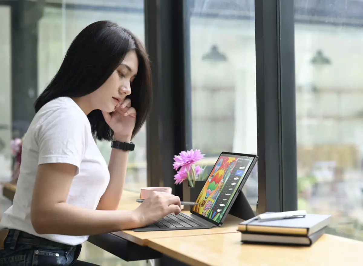 ▲宏碁搶攻平板市場，推出Iconia X12，搭載聯發科技Helio G99處理器、配備12.6吋螢幕，可選配鍵盤及觸控筆。（圖／官方提供）