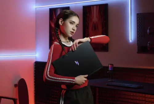 ▲Nitro V 16S電競筆電採輕薄金屬材質，機身厚度不到19.9公釐。（圖／官方提供）