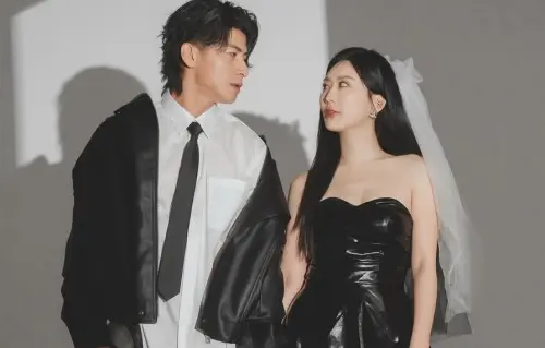 陳傑憲辣妻秀酷帥全家福！夫妻甜蜜牽手對看甜翻萬人：顏值天花板
