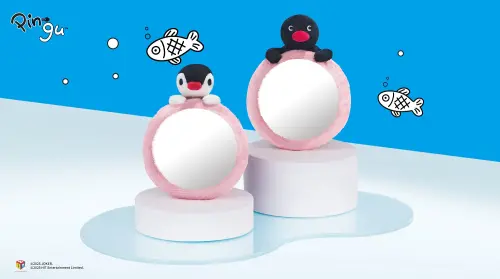 ▲隨時愛你隨身鏡（兩款隨機）集滿6枚印花+99元換購