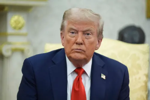 ▲美國總統川普（Donald Trump）承認有觀看中國閱兵，但意外中國國家主席習近平沒有提到美國的幫助。（圖／美聯社／達志影像）