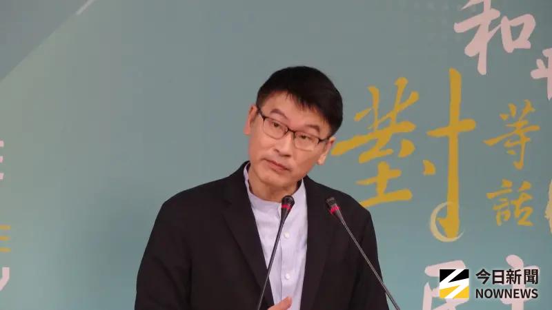 ▲陸錢麗離台前嗆「民進黨製造反中氛圍」！梁文傑回酸這句。（圖／記者呂炯昌攝）