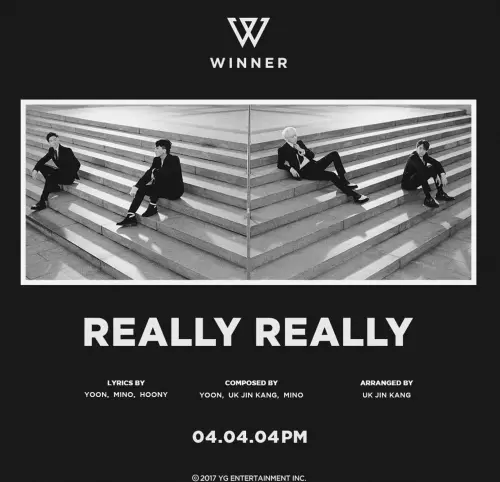 ▲4人體制的WINNER帶著〈REALLY REALLY〉重出江湖，獲得了極好的串流成績。（圖／@winnercity IG）