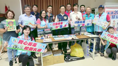 ▲教育局攜手警政單位加入，透過校園宣導，能讓青年學子了解毒品與詐騙所帶來的危害，能夠隨時提高自我保護意識。（圖／高市府教育局提供)