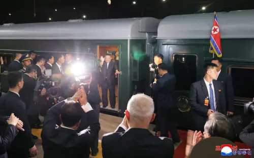 金正恩乘專車回北韓！停留時間破紀錄　喊支持中國領土完整提台灣
