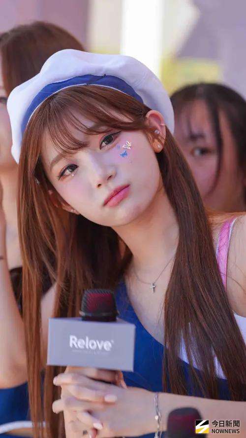 ▲當被問到先前的爭議事件時，李珠珢一時語塞，現場超尷尬，不過她還是鼓起勇氣強調自己已經了解相關禁忌並誠懇道歉，希望外界諒解。（圖／記者張一笙攝）