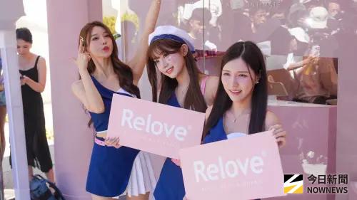 ▲富邦韓籍3本柱李雅英（左起）、李珠珢、南珉貞首度公開出席一日店長活動。（圖／記者張一笙攝）