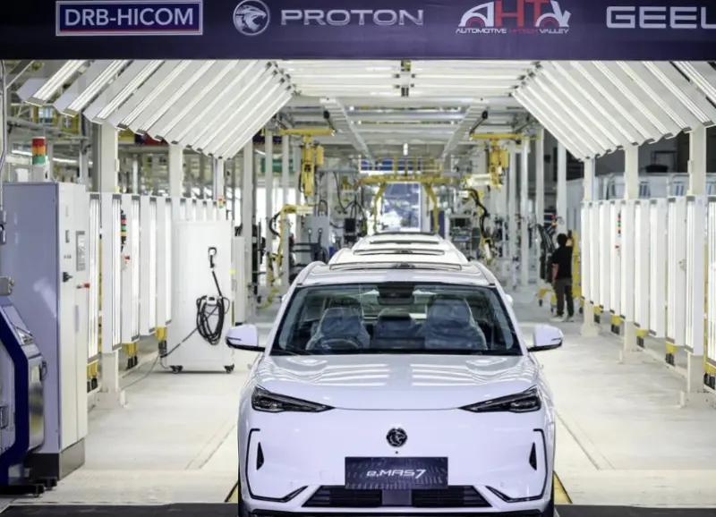 大馬首座電動車廠正式投產　寶騰攜手吉利進軍電動車製造業