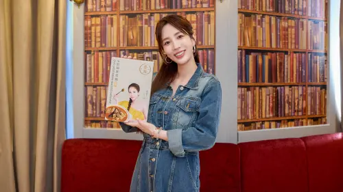 ▲女星愛雅今日出席自創品牌記者會，談到自己過去曾被遠親不當對待。（圖／愛雅經紀人提供）