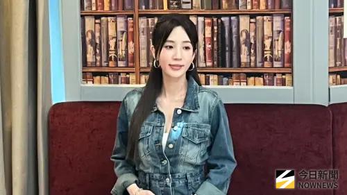 ▲當提到前陣子拍片爆哭被指是「公主病」時，愛雅無奈表示自己很多事都親力親為，壓力很大。（圖／記者陳苡舒攝）