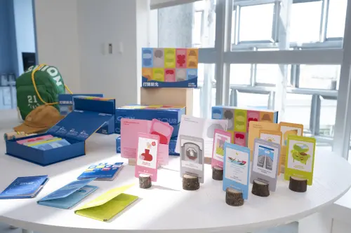 ▲「OPEN TOUR打開新北」文化體驗組-探險卡牌展示。