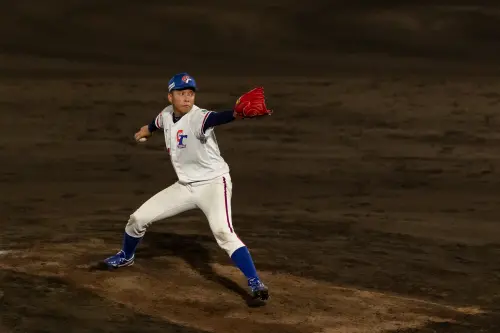 ▲U18中華隊賴謙凡登板面對中國隊，中繼2局無失分，飆出4次三振。（圖／中華棒協提供）