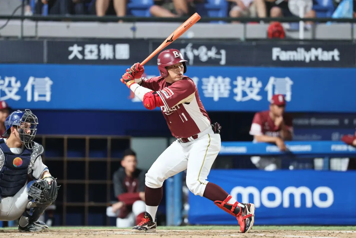 中職／林泓育致勝彈、林子崴5局無失分好投！樂天3：1險勝富邦
