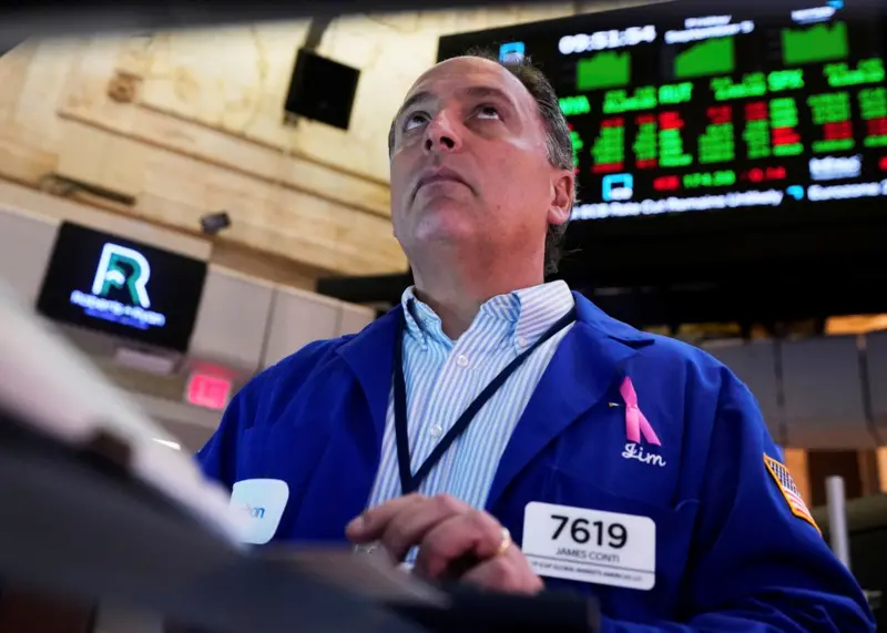 ▲輝達股價8日美股早盤上漲約2％，帶動台積電ADR早盤也漲約2％，截至寫稿時間為止，美股那斯達克指數上漲148.914點或0.68％。（圖／美聯社／達志影像）