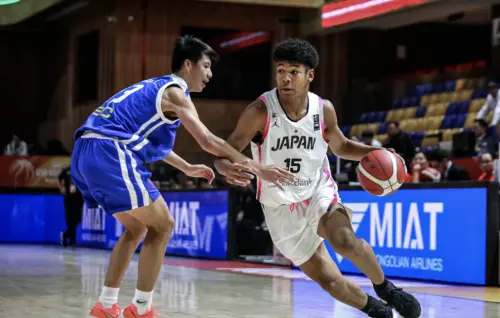 U16亞洲盃／中華男籃72：83惜敗日本　僅差1勝無緣明年U17世界盃
