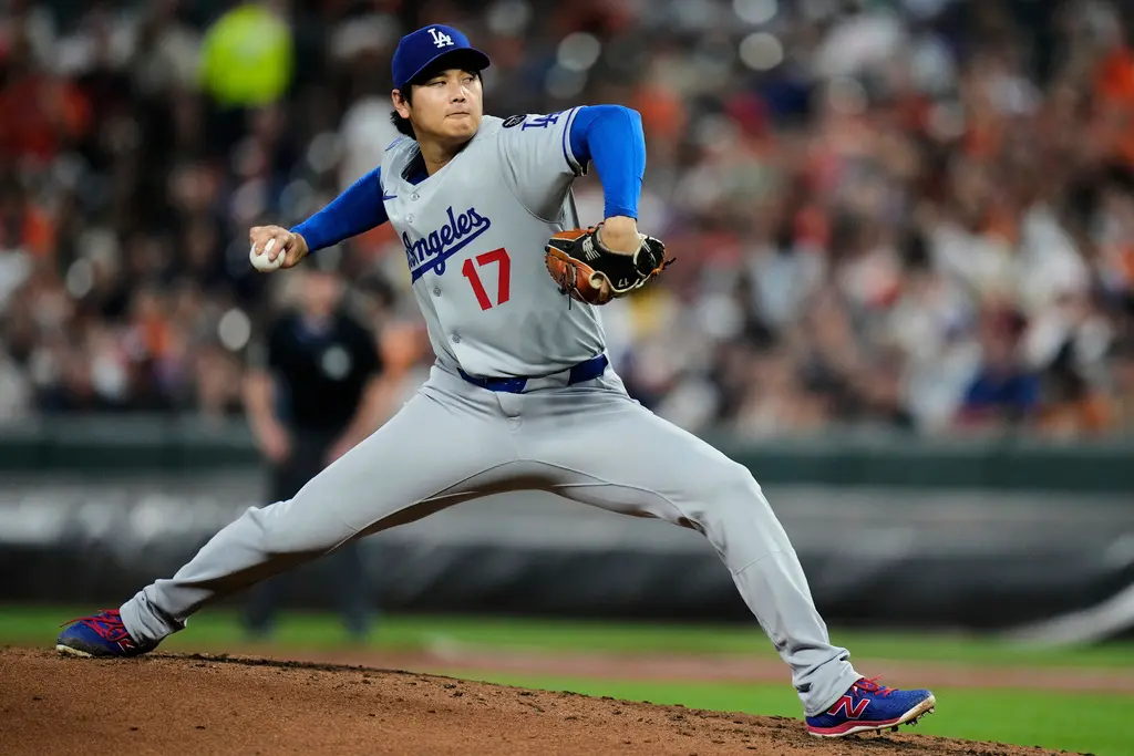 ▲MLB美國職棒大聯盟（Major League Baseball）洛杉磯道奇總教練羅伯斯（Dave Roberts）談及日本二刀流球星大谷翔平的使用計畫。針對大谷第二戰是否有機會後援登板投球，羅伯斯坦言「不可能會發生」。（圖／美聯社／達志影像）