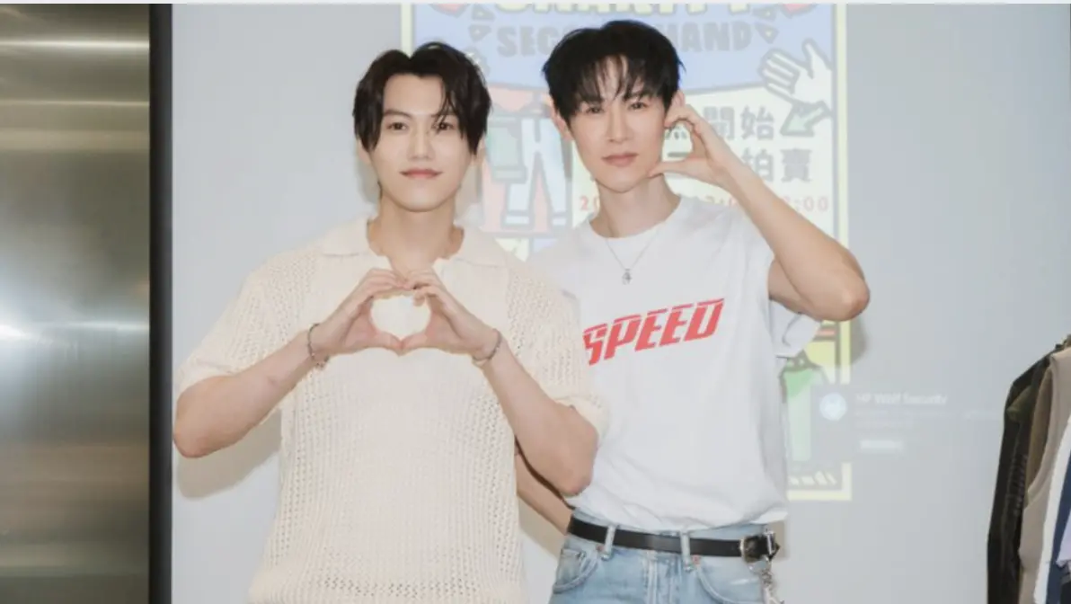 ▲47歲演員江祖平指控龔益霆性侵一案掀起社會關注，藝人邱宇辰（左）、夏和熙（右）今（6）日稍早受訪聲援，2人紛紛留給當事人空間，強調已經進入司法階段了，「如果真的有，就得接受法律懲處！」（圖／百鴻揚娛樂提供）