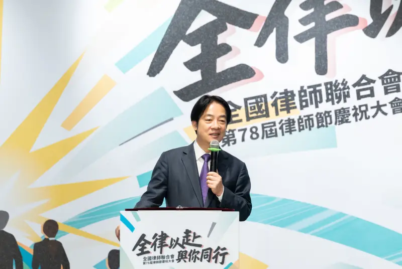 ▲賴清德今出席活動時表示，行政干預司法的時代已經過去。（圖／總統府提供）