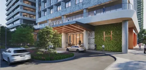 ▲衛武營站聯開案規劃5080坪國際旅館，提供220個房間，將引進國際旅館品牌，提供到衛武營演出的表演者以及旅客理想的下塌之地。（圖／高市府捷運局提供）