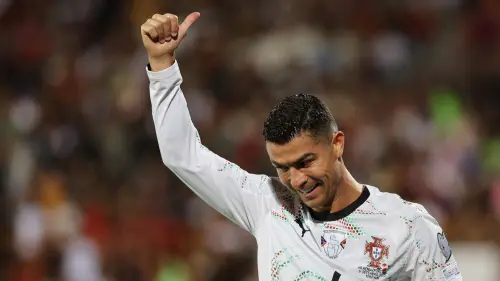 ▲葡萄牙足球巨星C羅（Cristiano Ronaldo）仍是葡萄牙主力中鋒，但過度依賴恐成隱憂，他的體能與續航力將是葡萄牙能否走遠的關鍵。（圖／路透／達志影像）