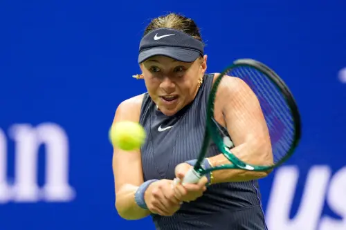 ▲美國地主好手安妮西莫娃（Amanda Anisimova）雖在美網屈居亞軍，但連兩年闖進大滿貫決賽，仍收穫250萬美元獎金。（圖／路透／達志影像）