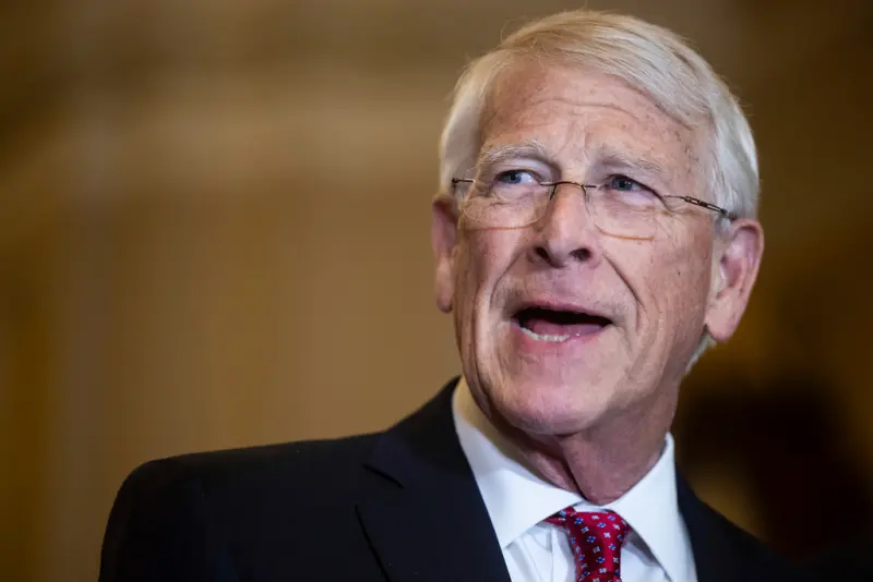 ▲美國聯邦參議院軍委會主席韋克爾（Roger Wicker）日前結束訪台行程返國後表示，台灣對美國國家安全及全球經濟至關重要。（圖／美聯社／達志影像）